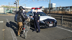 警ら中の職務質問