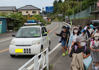 青色回転灯等装備車