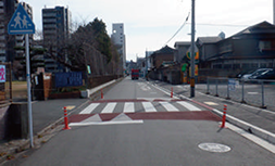 スムーズ横断歩道(福岡県北九州市)