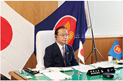 ASEAN+3国際犯罪閣僚会議の様子