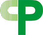 CPマーク CP部品だけが表示できる共通標章でCrime Prevention(防犯)の頭文字を図案化したもの