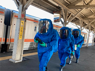 国民保護共同実動訓練