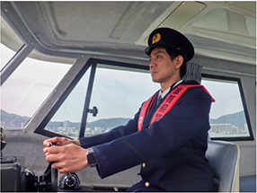 滋賀県警察本部生活安全部地域課水上警察隊　松本　和憲