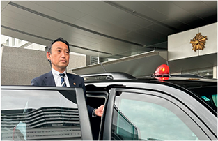 大阪府警察本部警備部警備第一課管理官（警衛警護担当）　原田　淳