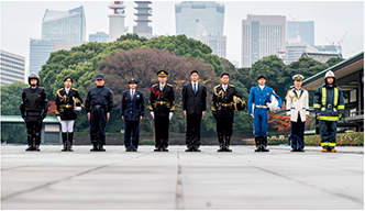 皇宮護衛官の制服