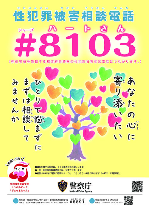 「♯８１０３（ハートさん）」ポスター