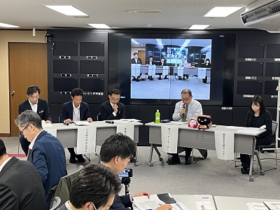 デモンストレーションの様子