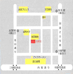 公益財団法人　犯罪被害救援基金への地図