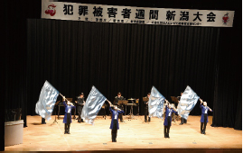 新潟県警察音楽隊によるミニコンサート