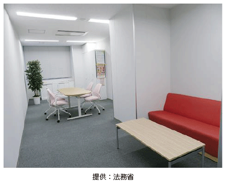 犯罪被害者等のための待合室