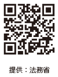 法務省ウェブサイト「犯罪被害者の方々へ」２次元コード