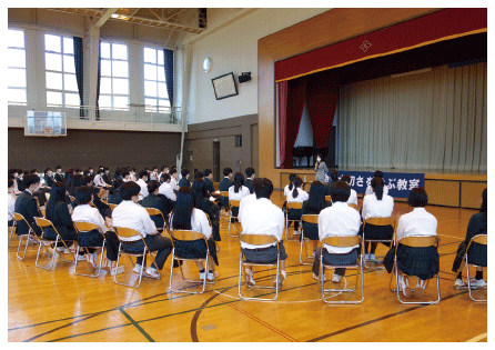 講演会「命の大切さを学ぶ教室」