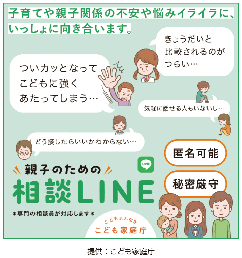親子のための相談LINE