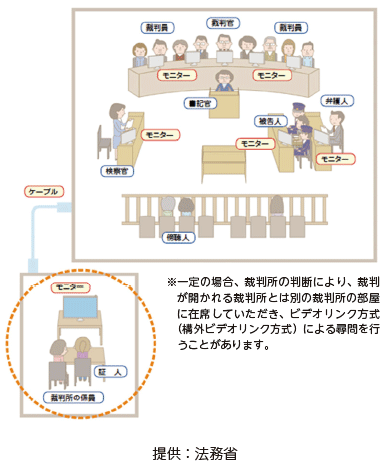 ビデオリンク方式