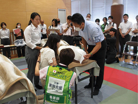 シミュレーション訓練の様子
