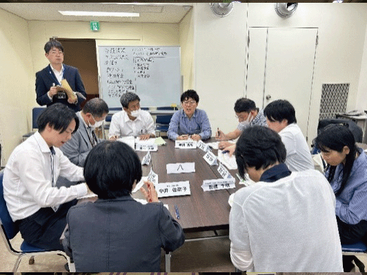 犯罪被害者等支援調整会議のシミュレーション訓練1