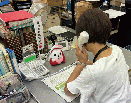  「心癒やす　手作りぬいぐるみ　ギュっとちゃん」2