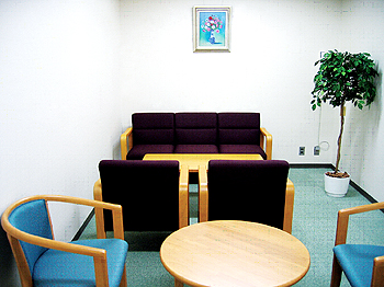 被害者待合室の一例（東京地方裁判所）