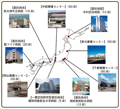 ＮＡＳＶＡが設置・運営する療護施設