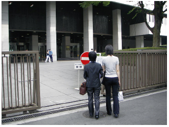 裁判への付添い支援の状況(イメージ)