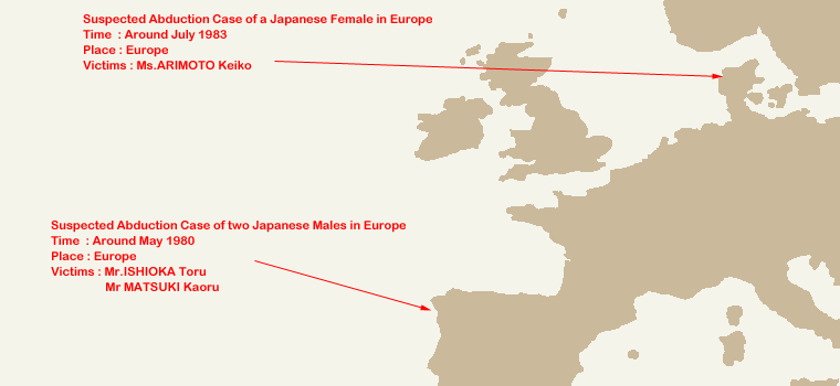 Suspected Abduction of Japanese Nationals