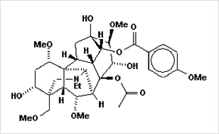 Jesaconitine - the most toxic C19-alkaloid in Aconitum spp.