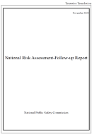 National Risk Assessment-Follow-up Report 2020
